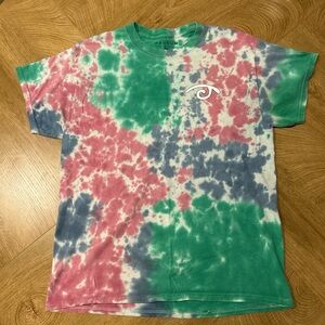 PacSun Kids Tie-Dye Tee - Green, Pink, Blue